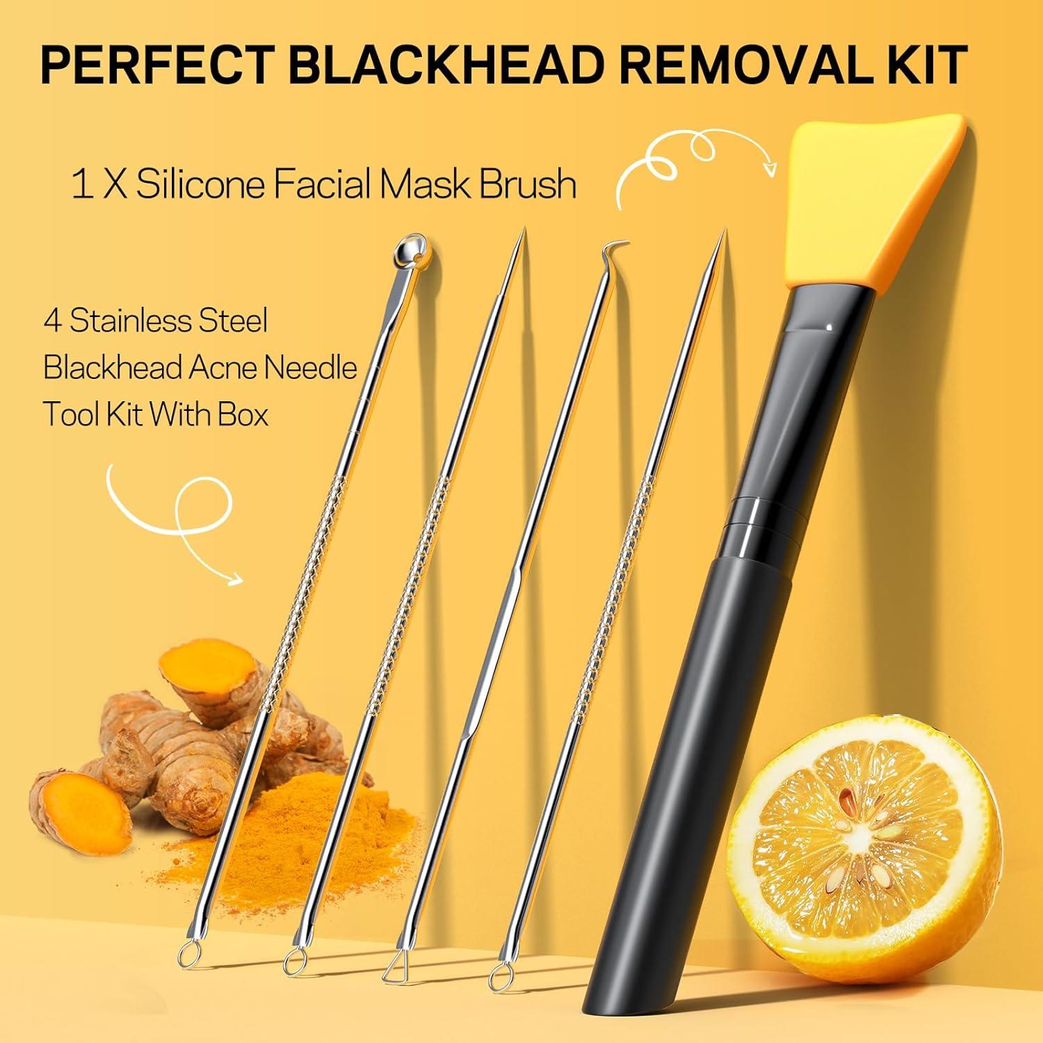 Mascarilla Facial Peel Off AMOADO con Vitamina C y Cúrcuma 200g