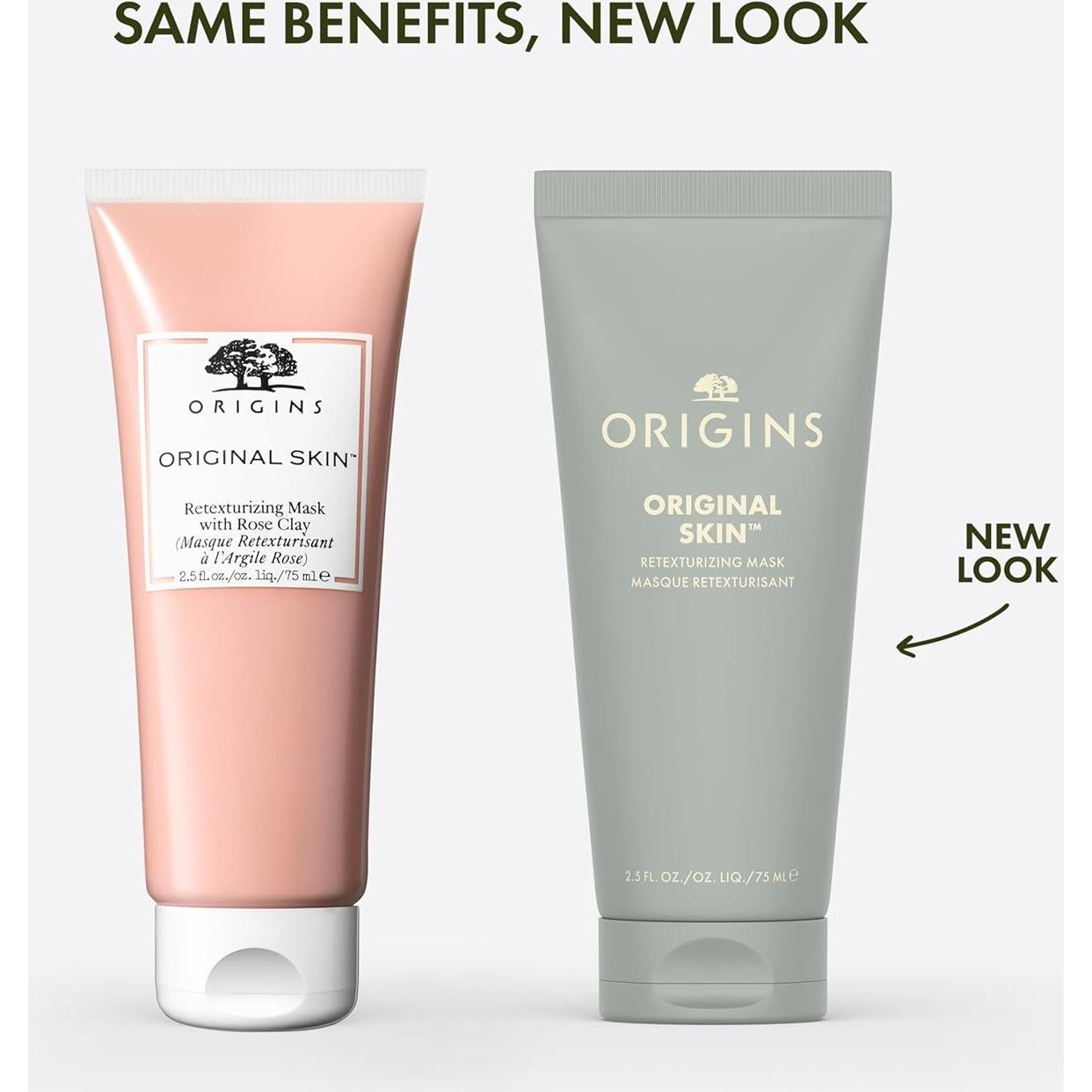 Máscara de Piel Origins 74 ml - Minimiza Poros y Refina Textura