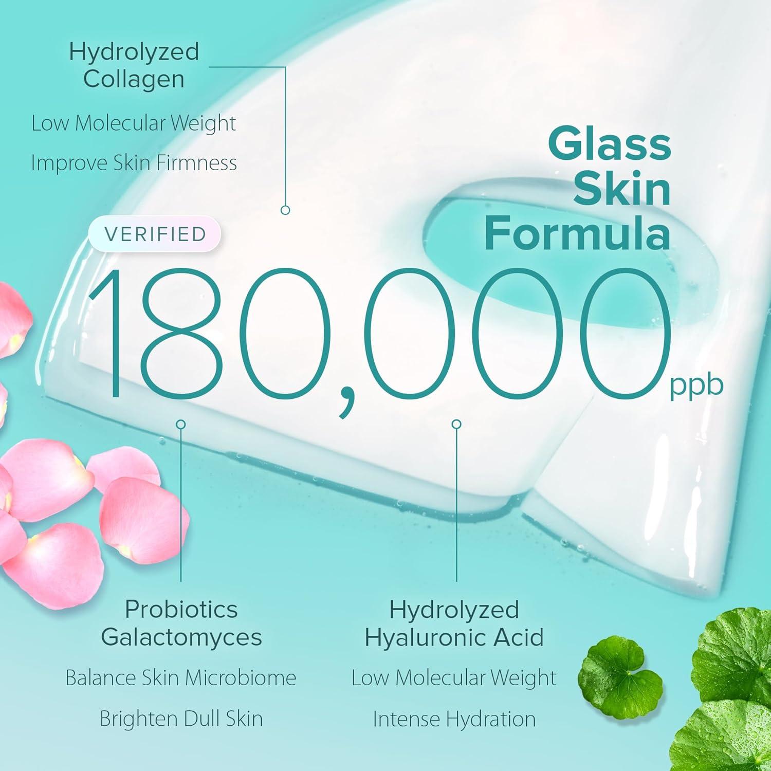 Máscara Facial de Colágeno Bio Ebanel - 4 Piezas Hidratantes