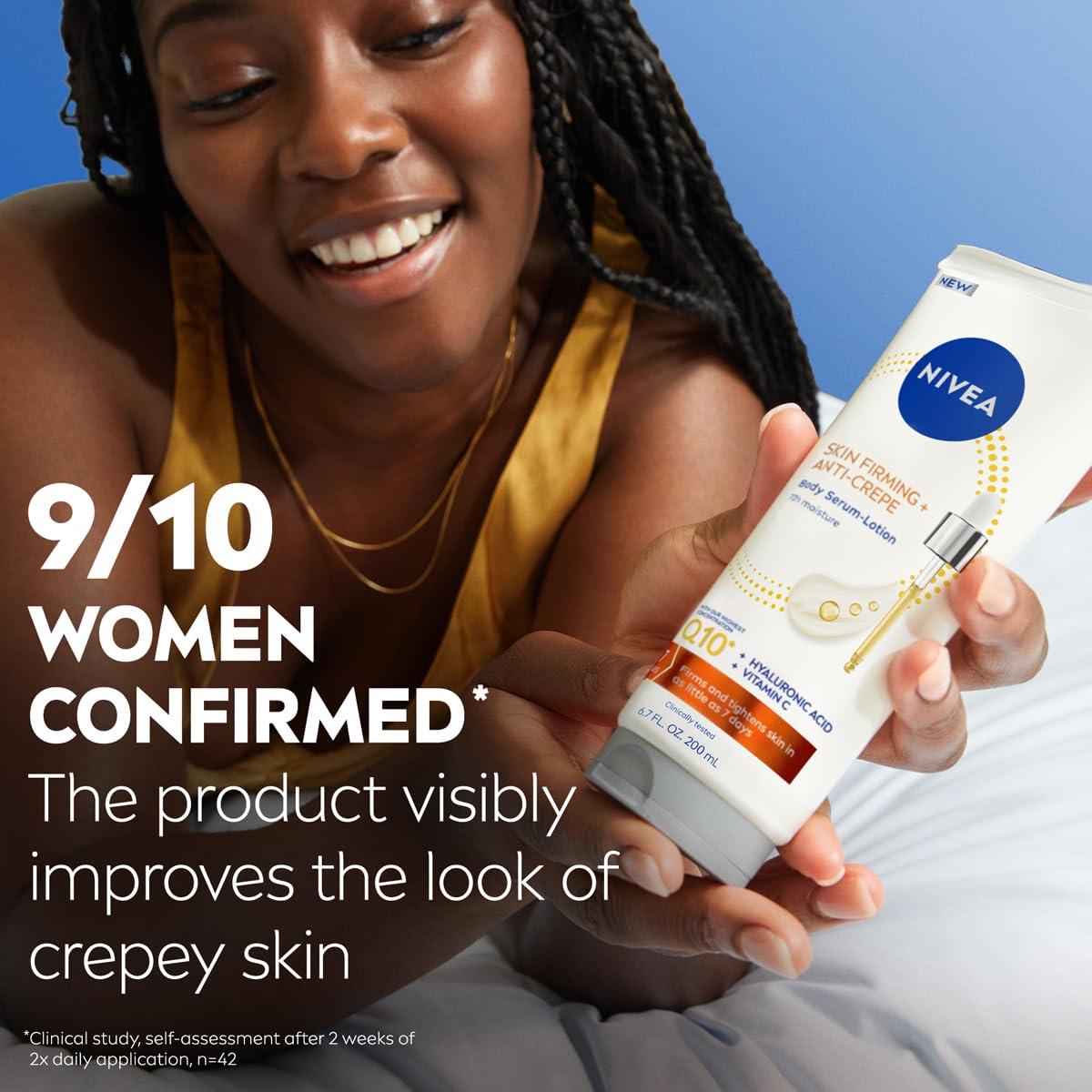 NIVEA Suero-Loción Corporal Reafirmante 198 ml Q10 Ácido Hialurónico