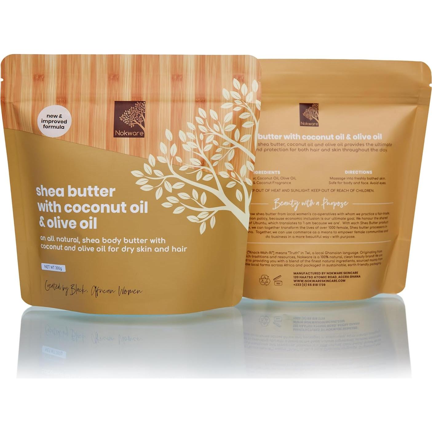 Manteca de Karité Cruda Nokware 350g - Hidratante Natural