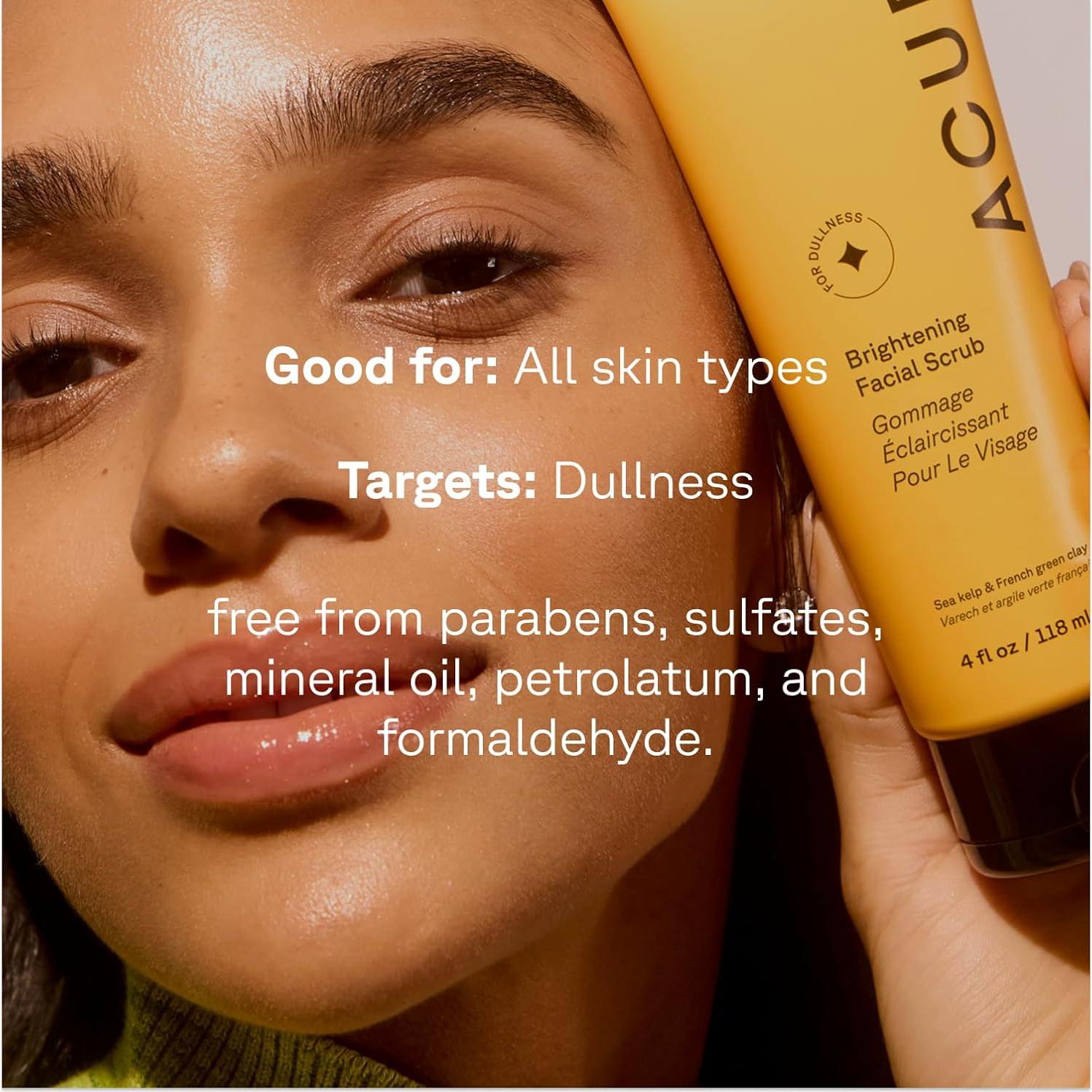 Exfoliante Facial Acure Brightening 118 ml - Paquete de 2