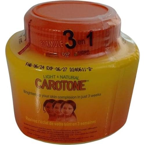 Crema Hidratante de Zanahoria Natural 330ml - Cuidado Facial y Corporal