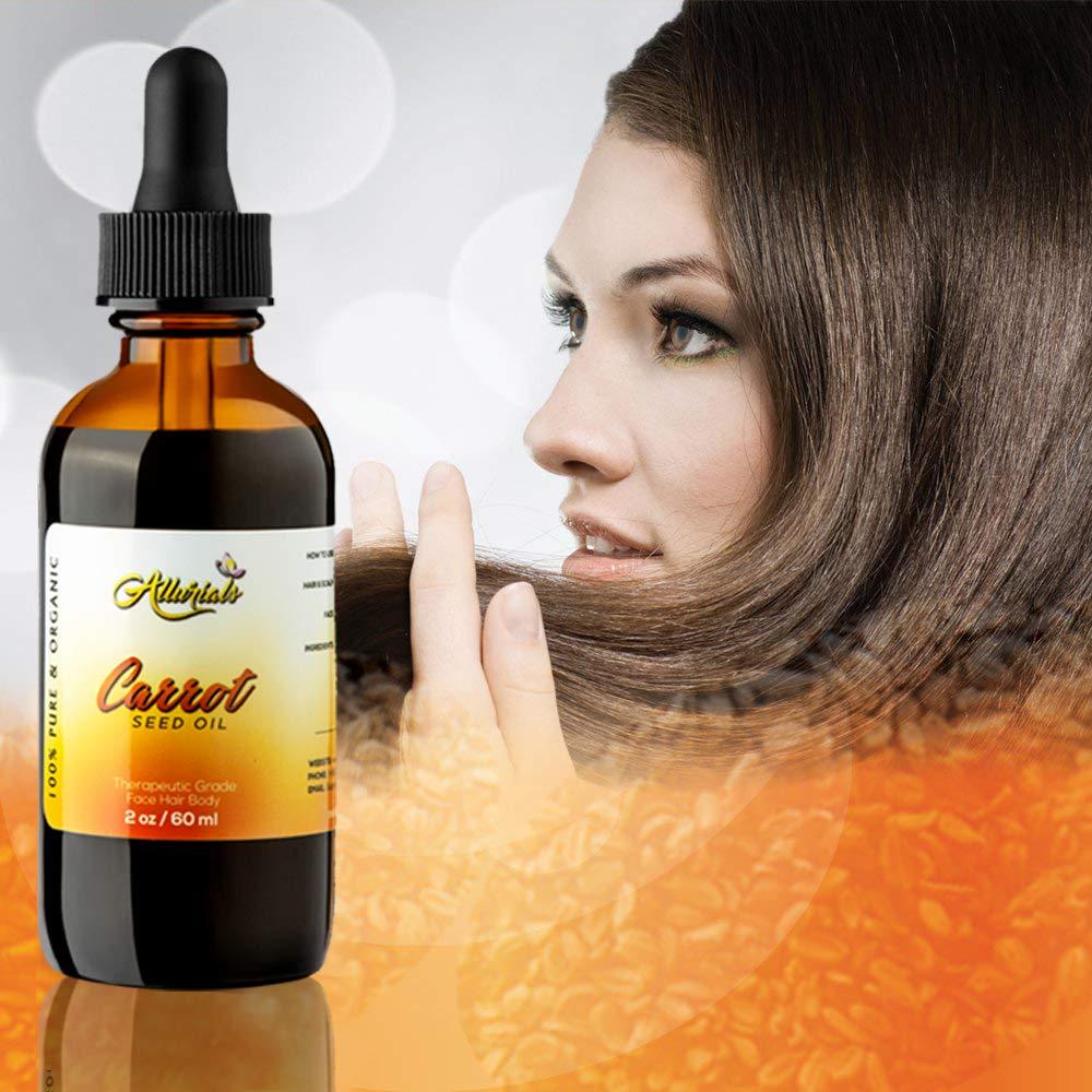 Aceite de Semilla de Zanahoria Allurials 60 ml - 100% Puro y Orgánico