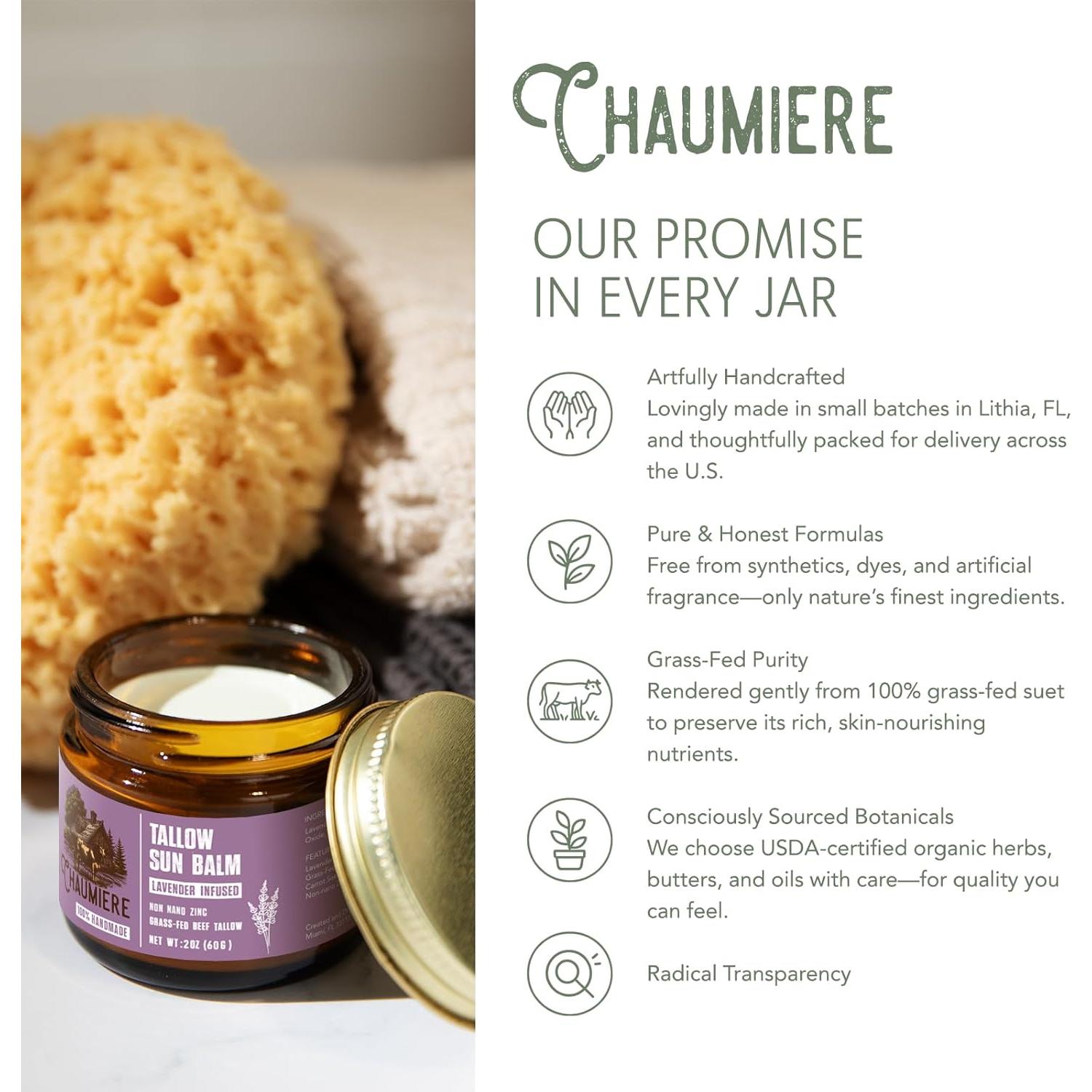 Protector Solar Orgánico SPF 50 Lavanda - 70.9g - Sin Químicos