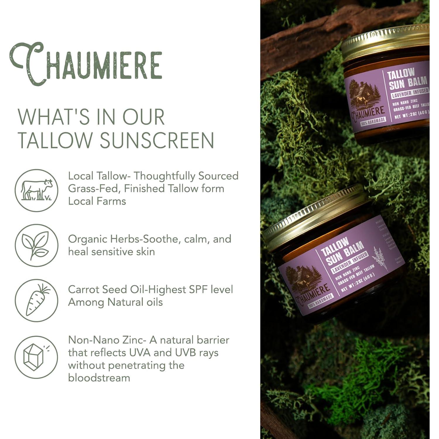 Protector Solar Orgánico SPF 50 Lavanda - 70.9g - Sin Químicos