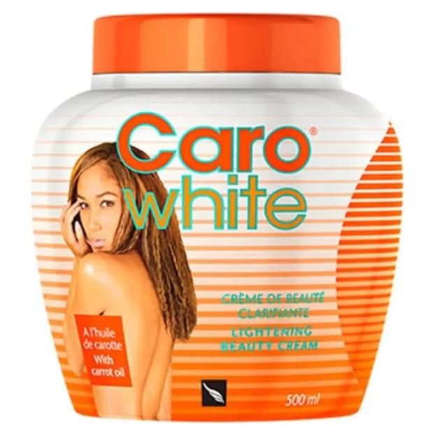 Crema de Belleza Caro Lightening 500ml - Con Aceite de Zanahoria