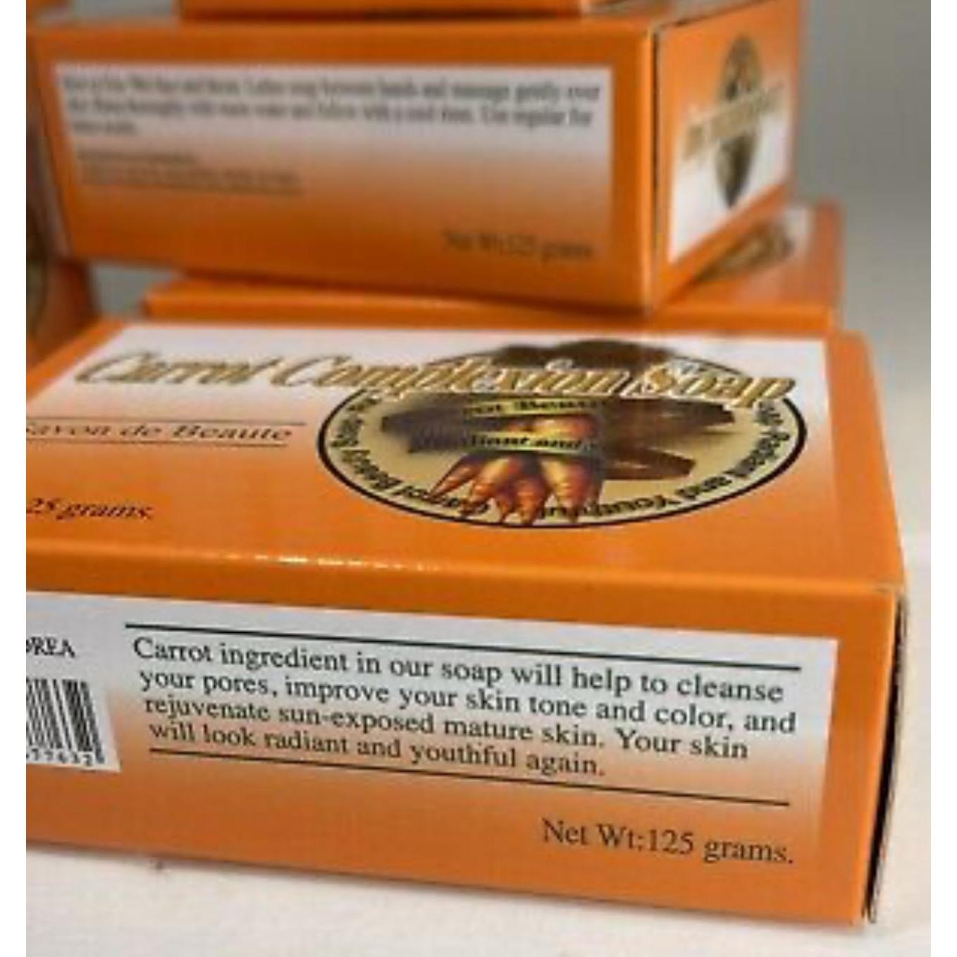 Juego de 12 Jabones de Zanahoria para el Cutis - Biotechnology