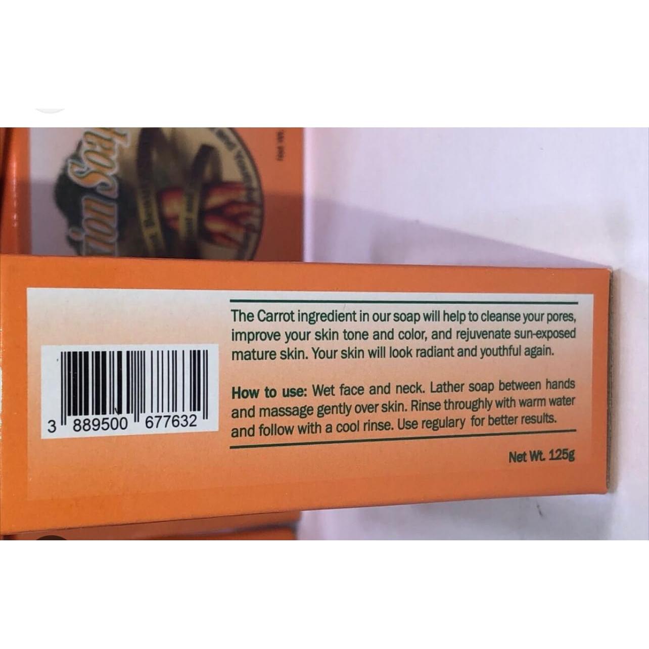 Juego de 12 Jabones de Zanahoria para el Cutis - Biotechnology