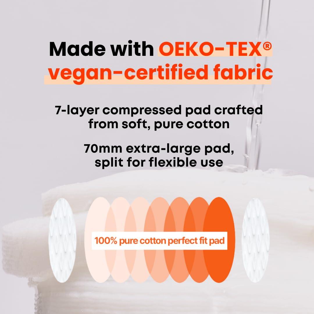 Discos de Tónico Calmante de Zanahoria Eco Glow - 40 Discos