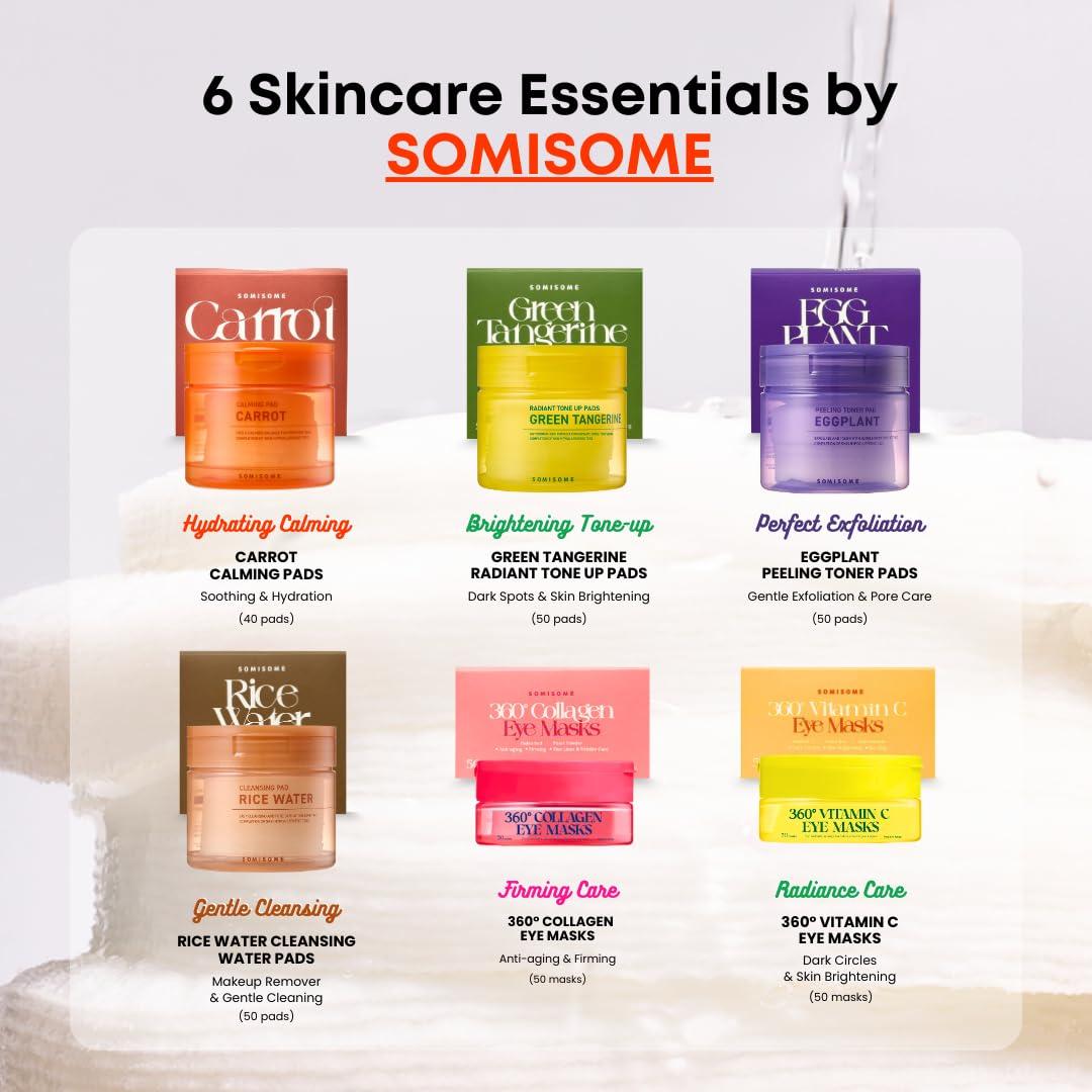 Discos de Tónico Calmante de Zanahoria Eco Glow - 40 Discos