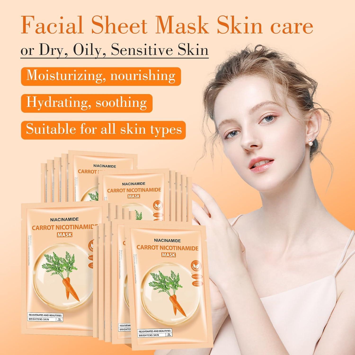 Set de 5 Mascarillas Faciales Hidratantes OUPEICHARM