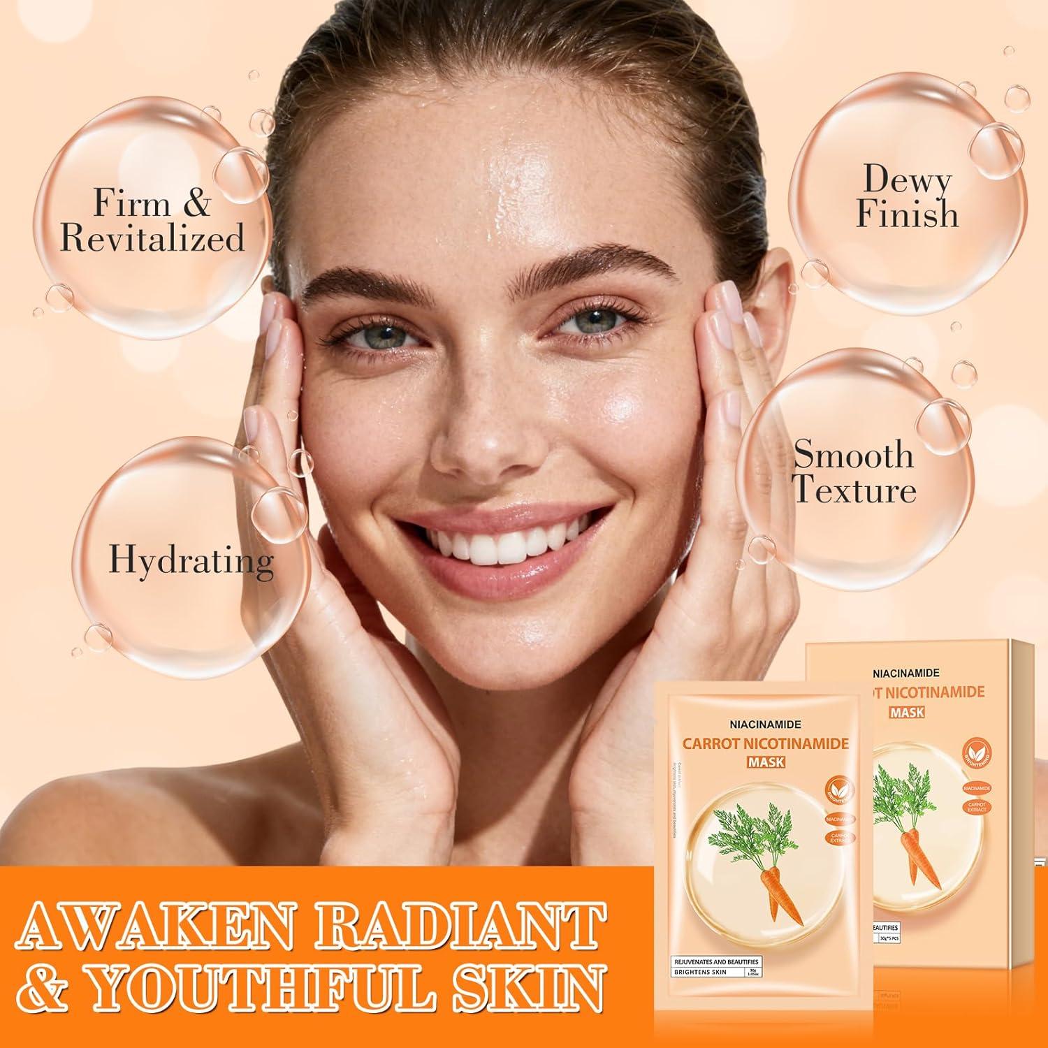 Set de 5 Mascarillas Faciales Hidratantes OUPEICHARM