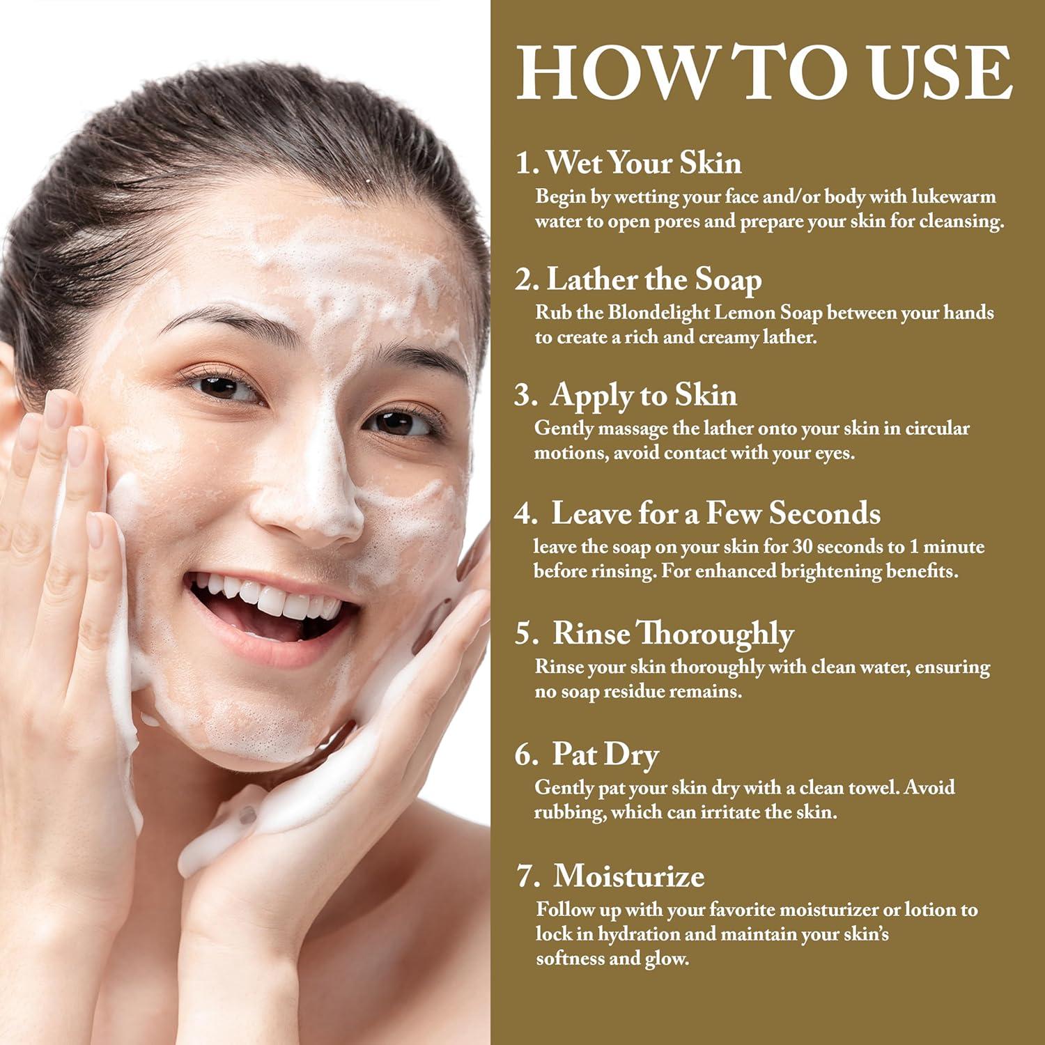 Jabón de Zanahoria Blondelight 224g - Hidratante y Nutritivo