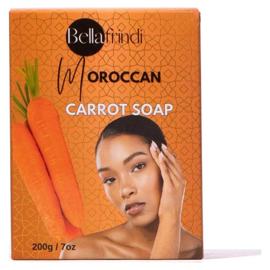 Jabón de Zanahoria Marroquí Bellafrindi 200g - Vegano y Natural