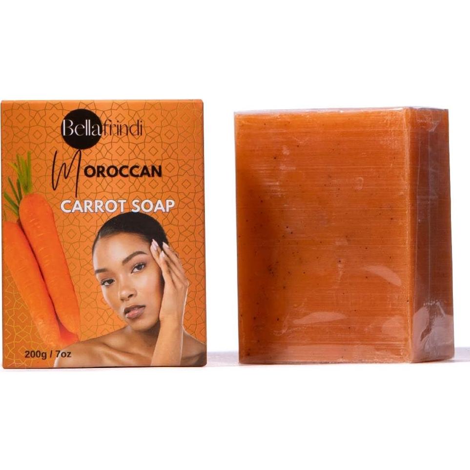 Jabón de Zanahoria Marroquí Bellafrindi 200g - Vegano y Natural