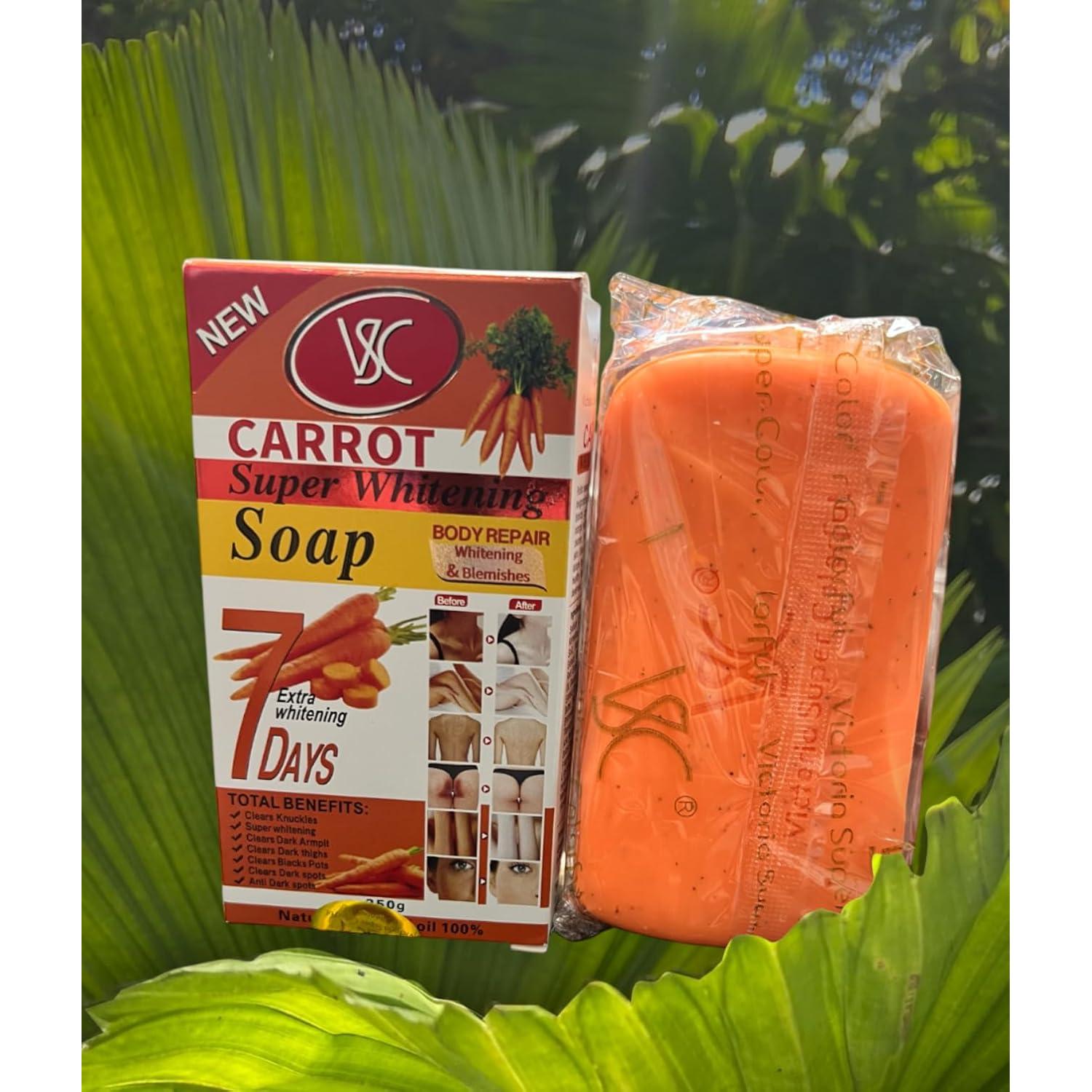 Jabón CARROT Soft 7 - Tratamiento Natural para Manchas 246g