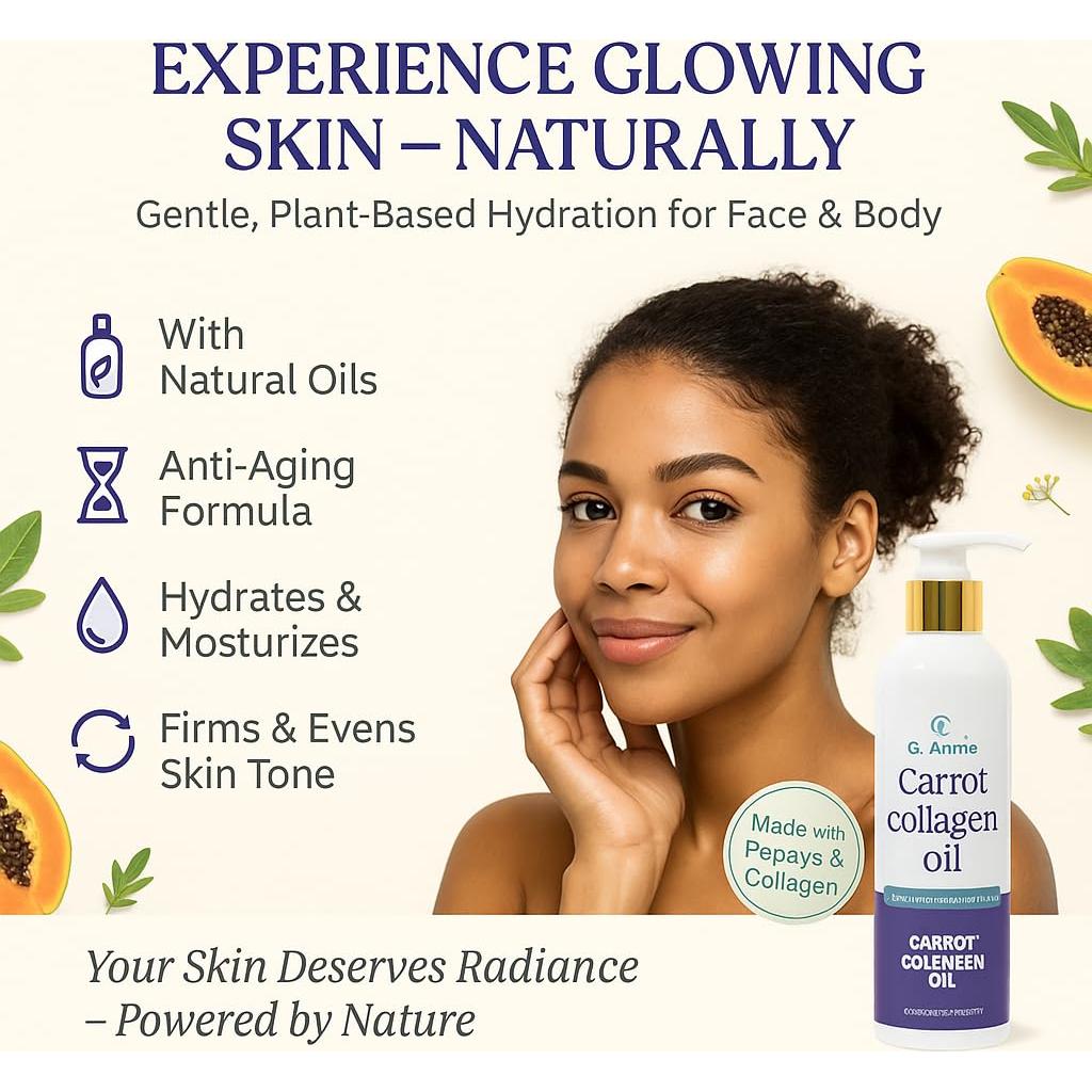 Set de Colágeno G'Annie - Hidratante Facial y Corporal 500g