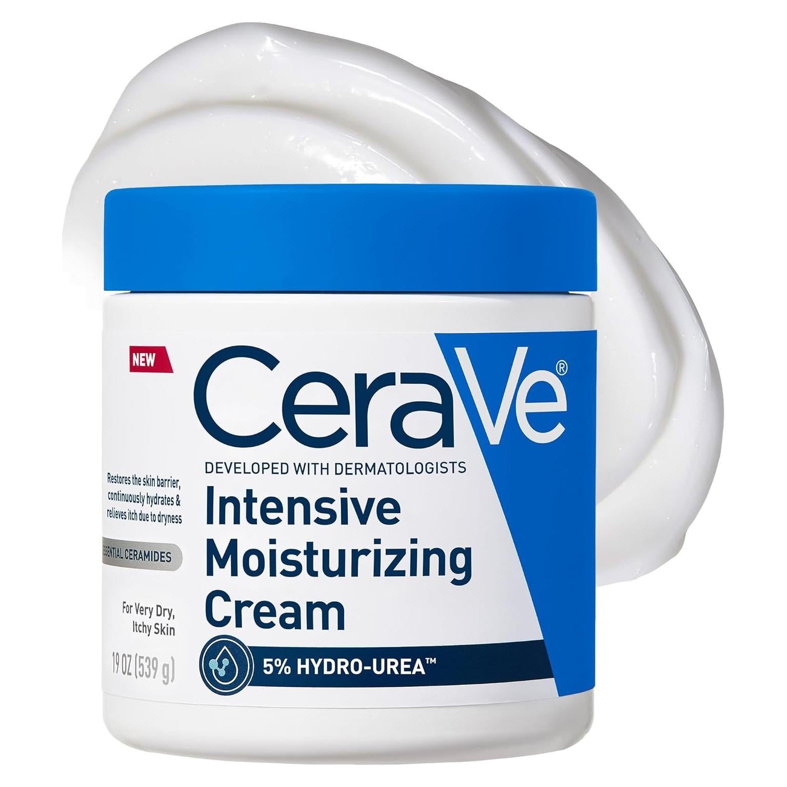 CeraVe Crema Hidratante Intensiva 539g - Piel Muy Seca