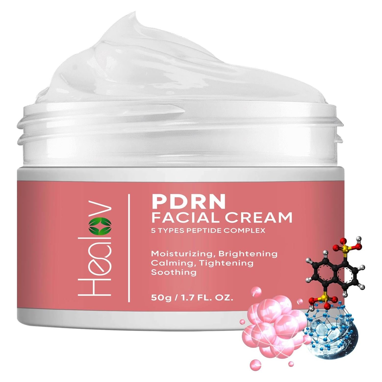 Crema Hidratante Facial Healov PDRN 90g - Antienvejecimiento