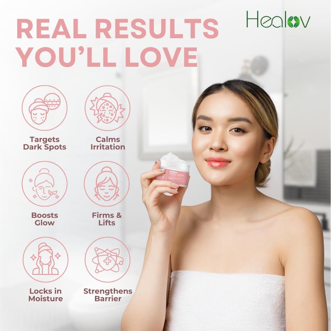 Crema Hidratante Facial Healov PDRN 90g - Antienvejecimiento