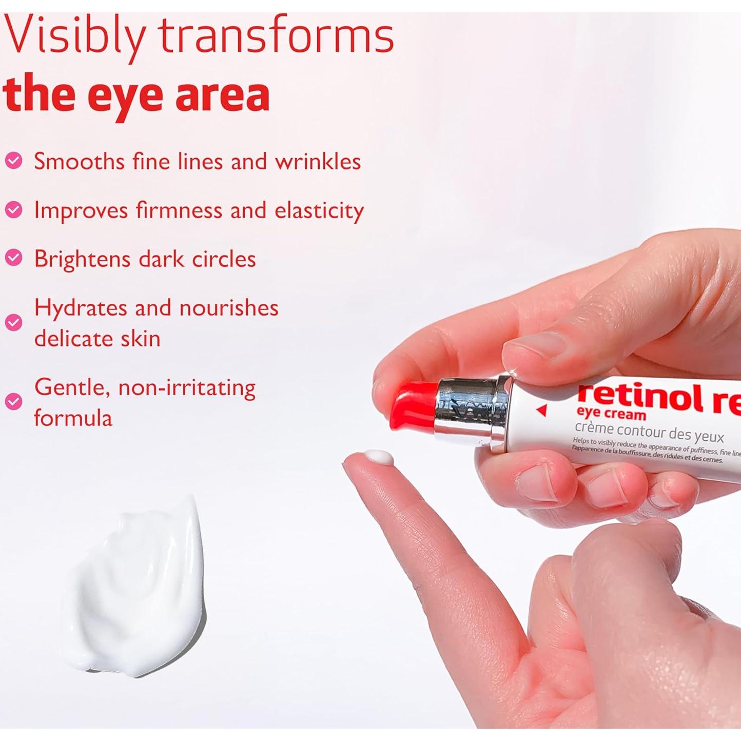 Crema para Ojos Anti-Envejecimiento Indeed Labs Retinol 15ml
