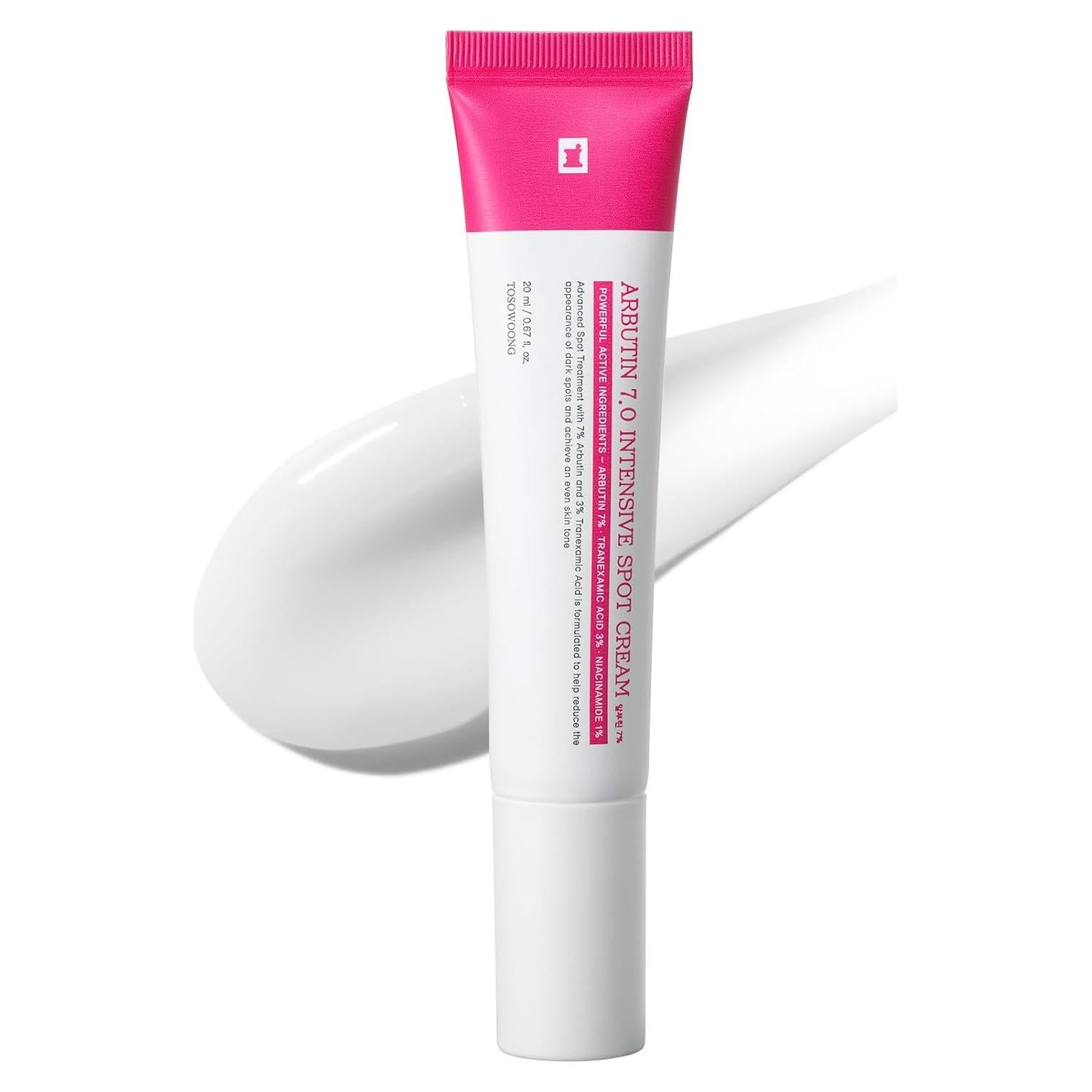 Crema Intensiva para Manchas Tosowoong 20ml - 7% Arbutina