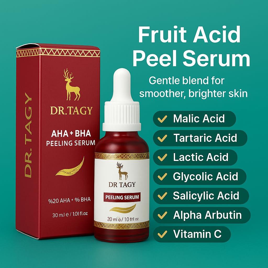 Suero Exfoliante DR.TAGY 30ml - AHA, BHA y Vitamina C