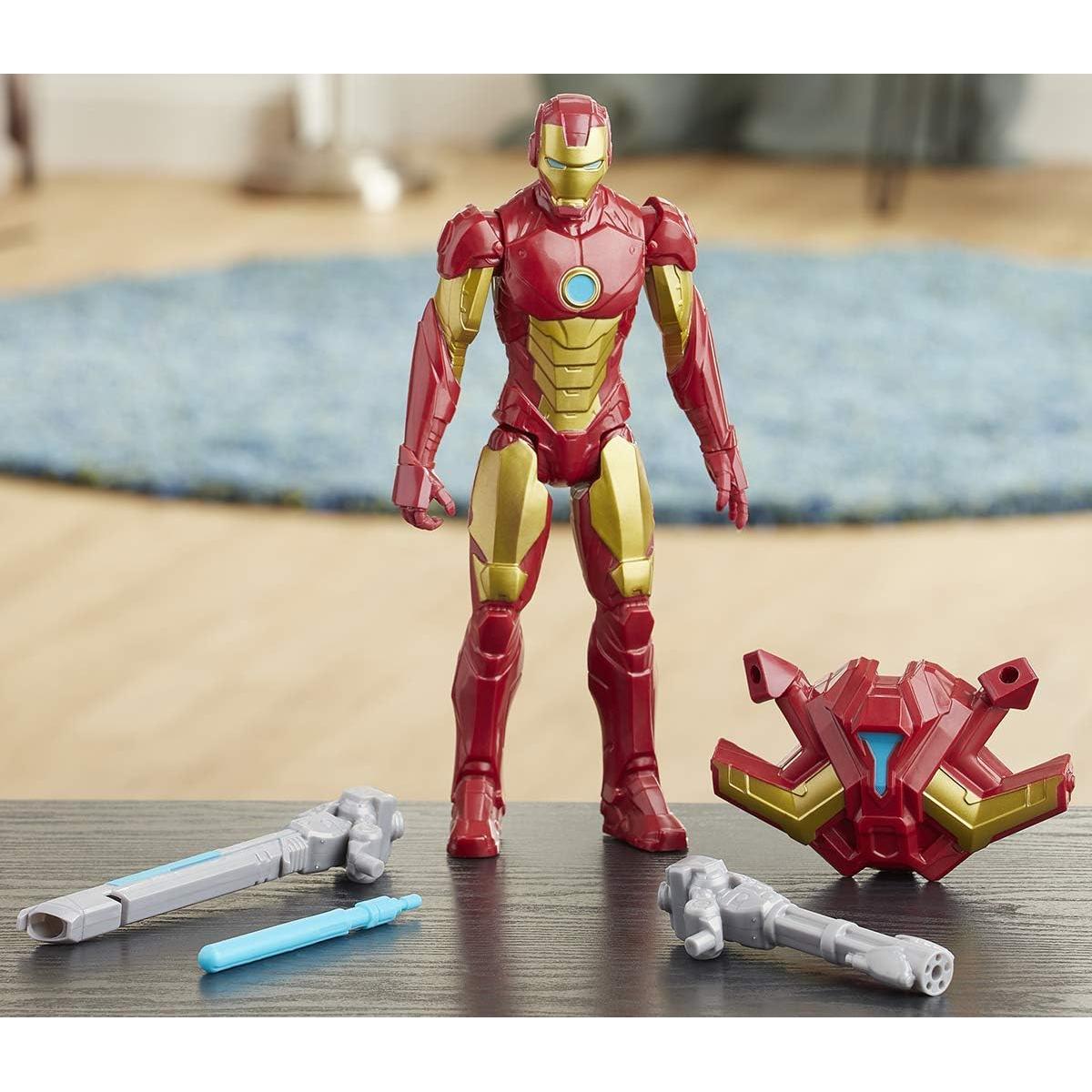 Figura de Acción Iron Man 30 cm Hasbro Titan Hero Blast Gear