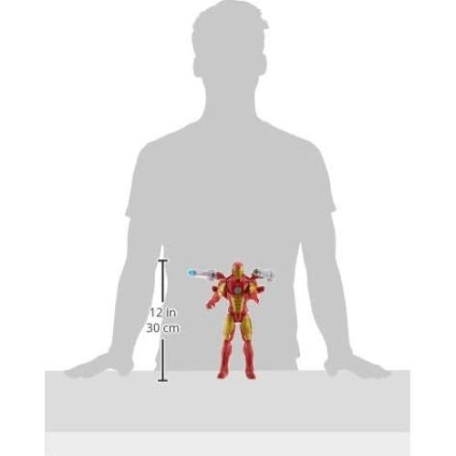 Figura de Acción Iron Man 30 cm Hasbro Titan Hero Blast Gear