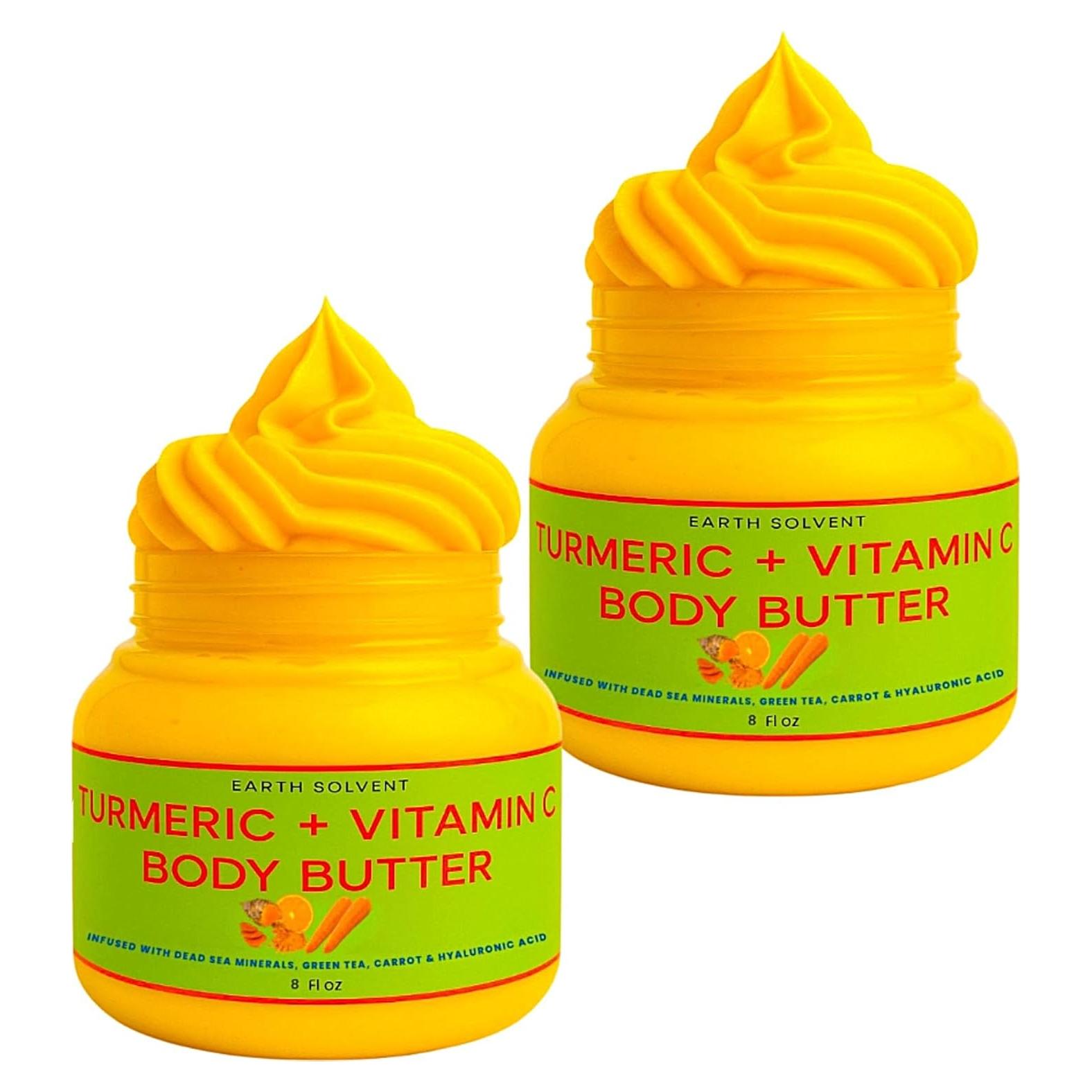 Manteca Corporal y Exfoliante Facial Earth Solvent 2x226g