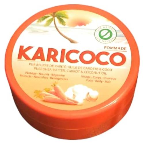 Manteca de Karité 100% Pura con Aceite de Zanahoria y Coco 200ml