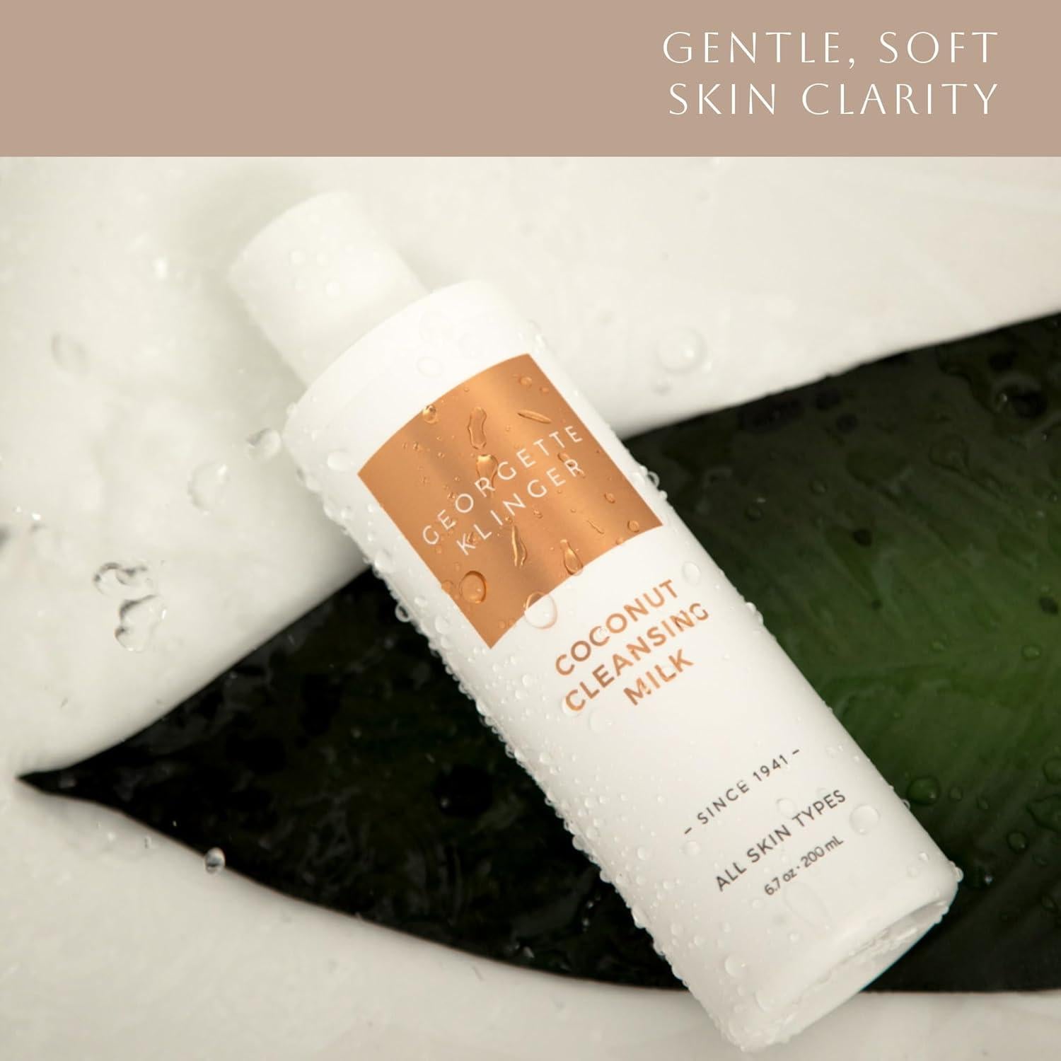 Leche Limpiadora Facial Georgette Klinger 190g - Aceite de Coco