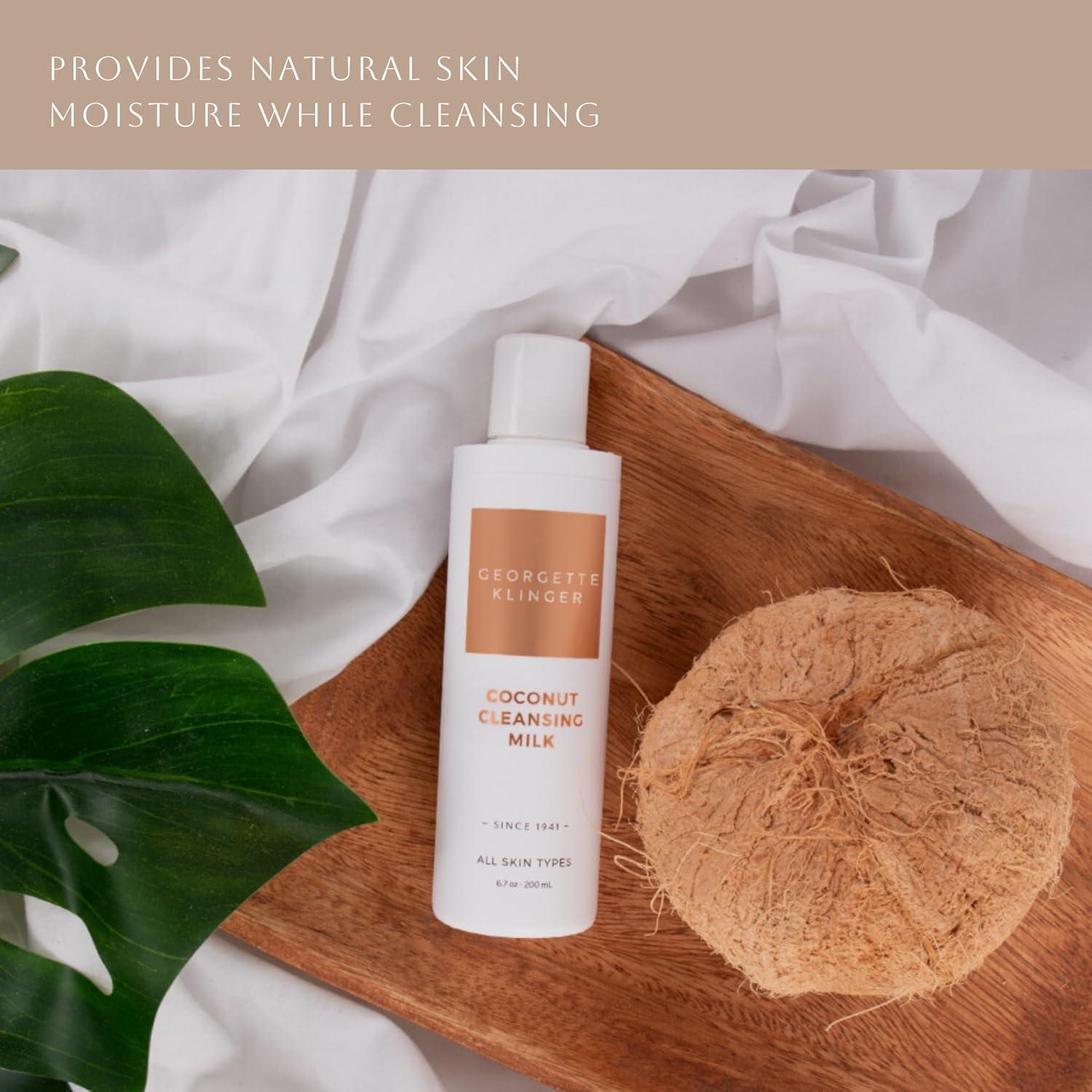 Leche Limpiadora Facial Georgette Klinger 190g - Aceite de Coco