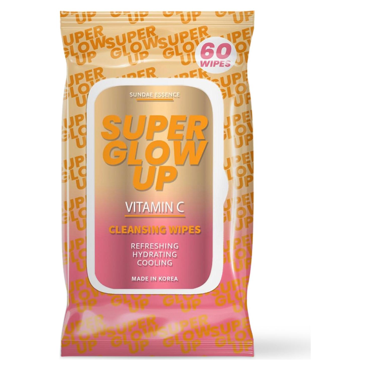 Toallitas Faciales Vitamina C Klar & Co - 95% Natural, Hidratantes