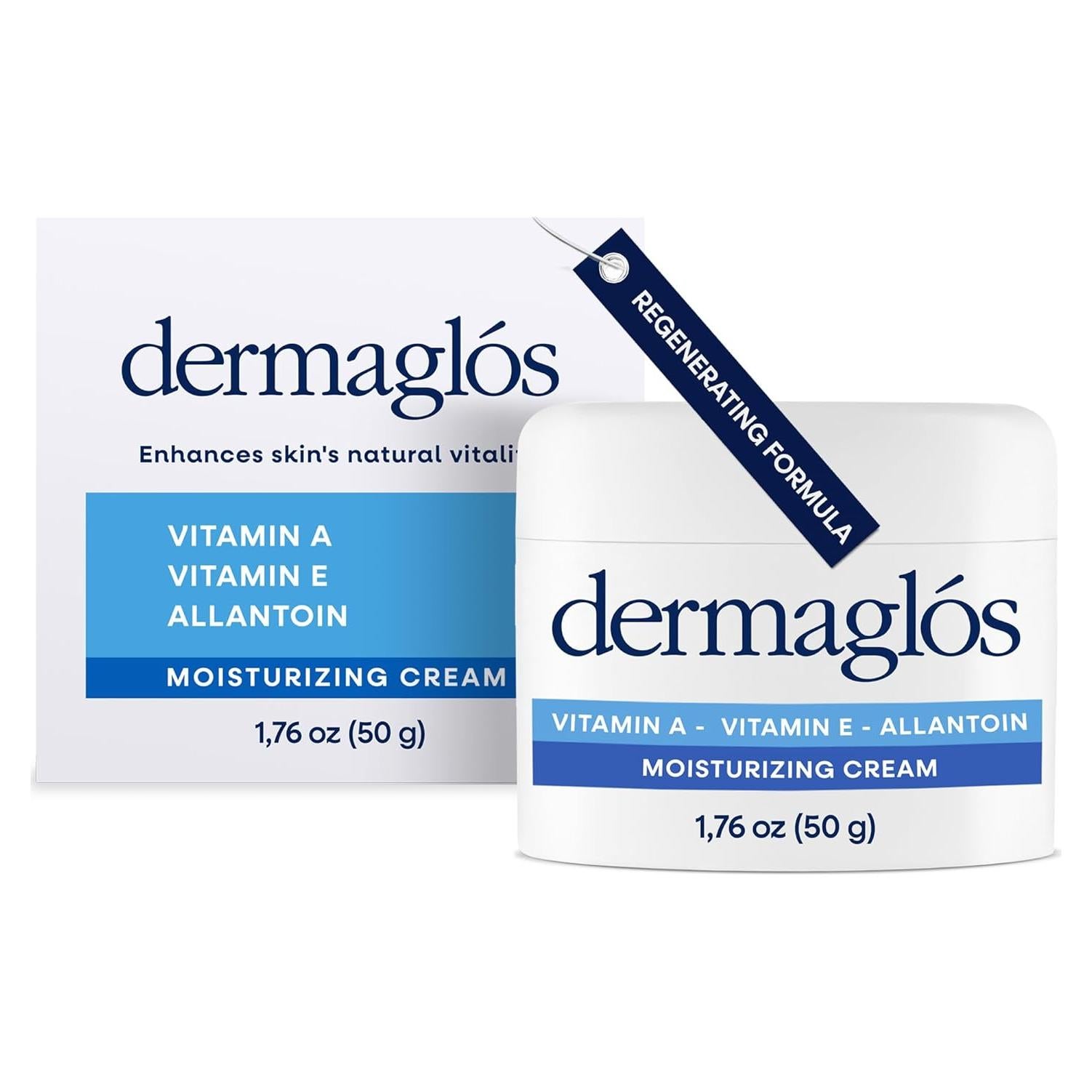 Crema Hidratante Dermaglos 50 g | Vitamina A, E y Alantoína