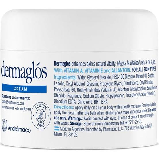 Crema Hidratante Dermaglos 50 g | Vitamina A, E y Alantoína