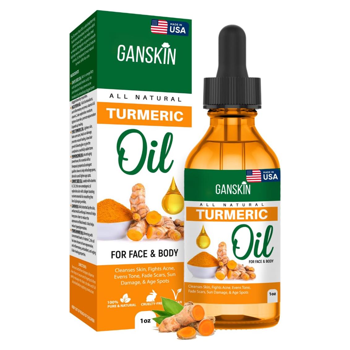 Suero Facial de Cúrcuma Herblov - Tratamiento Hiperpigmentación 81g