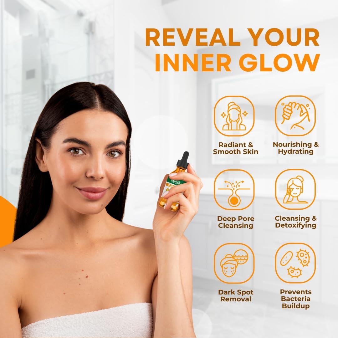 Suero Facial de Cúrcuma Herblov - Tratamiento Hiperpigmentación 81g