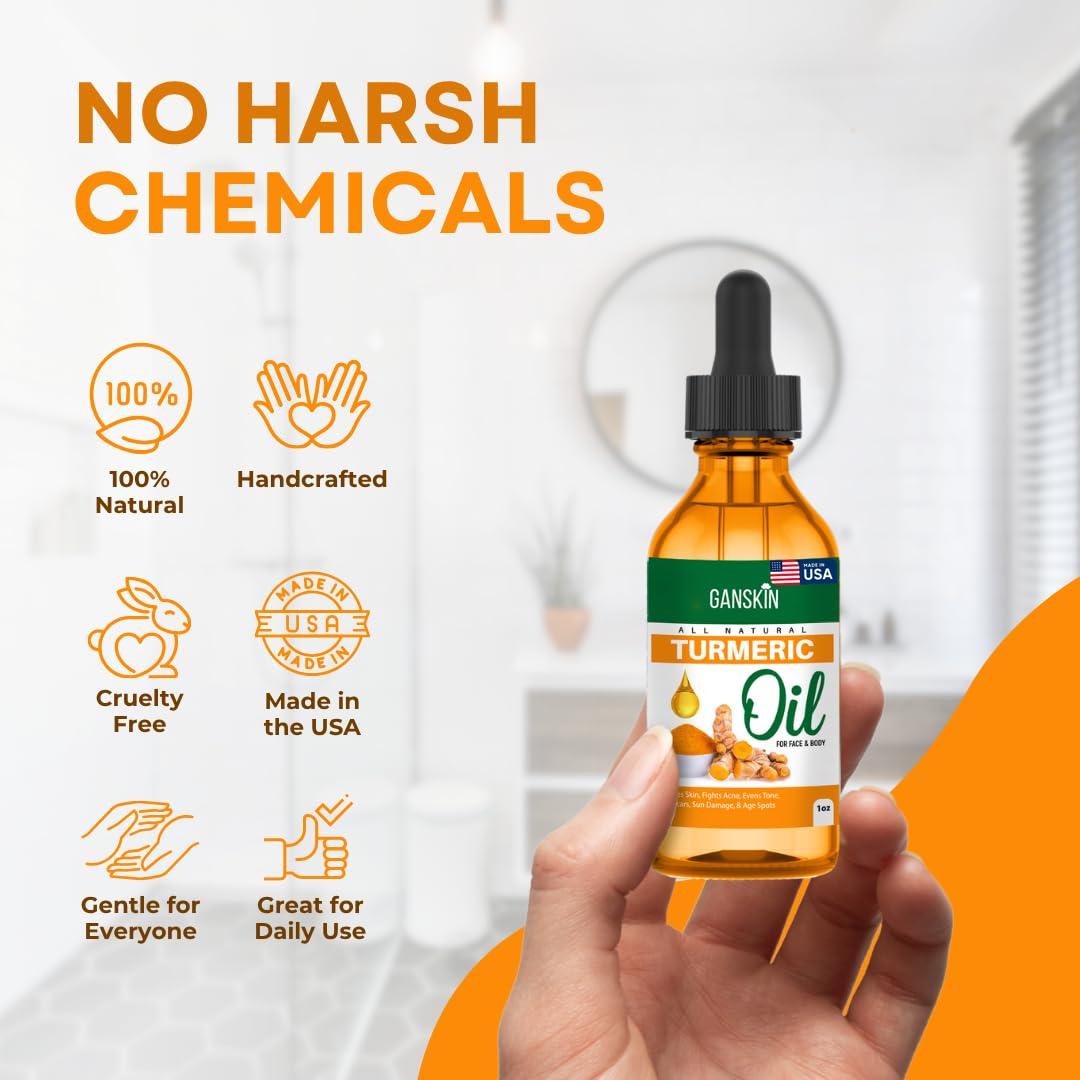 Suero Facial de Cúrcuma Herblov - Tratamiento Hiperpigmentación 81g