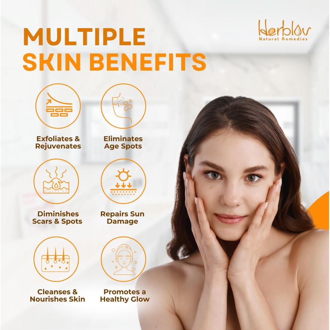 Suero Facial de Cúrcuma Herblov - Ilumina y Trata Manchas