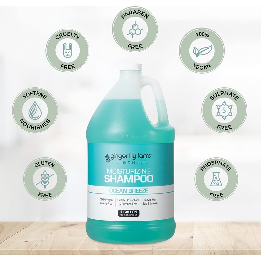 Champú Hidratante Ginger Lily Farms 3.785 L Brisa Oceánica