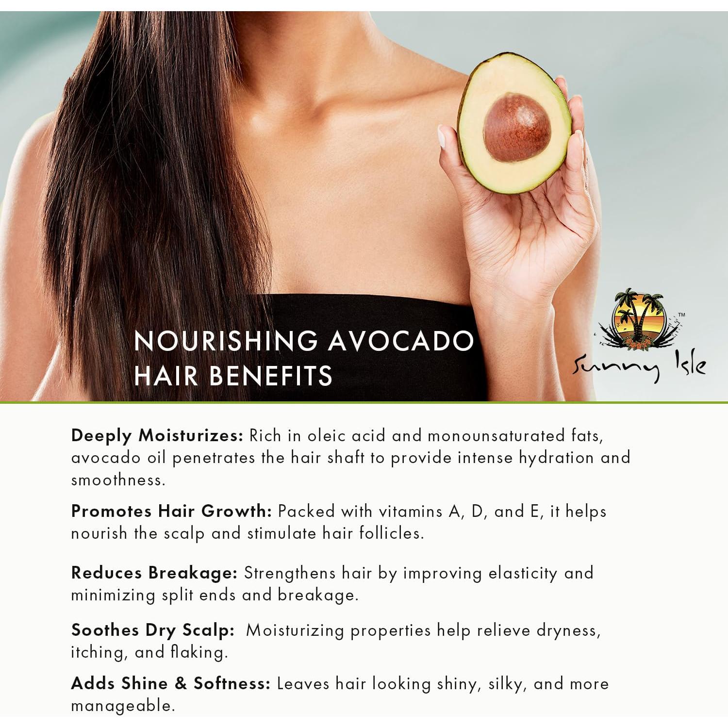 Champú Hidratante Aguacate y Colágeno Sunny Isle 300ml