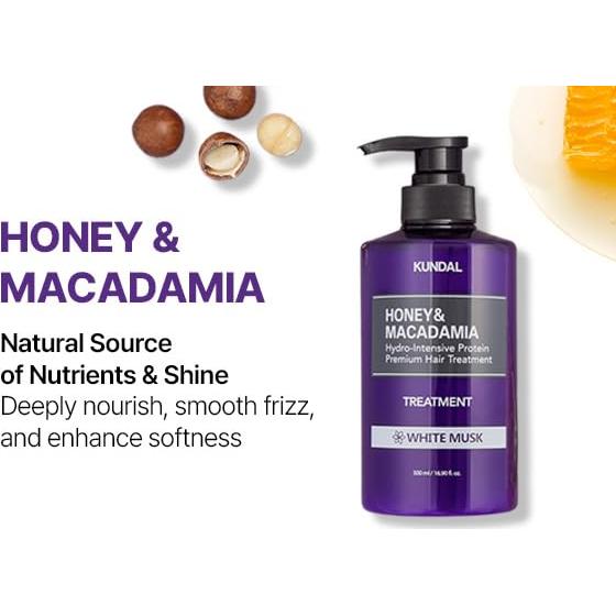 Acondicionador Natural Kundal Miel y Macadamia 500ml