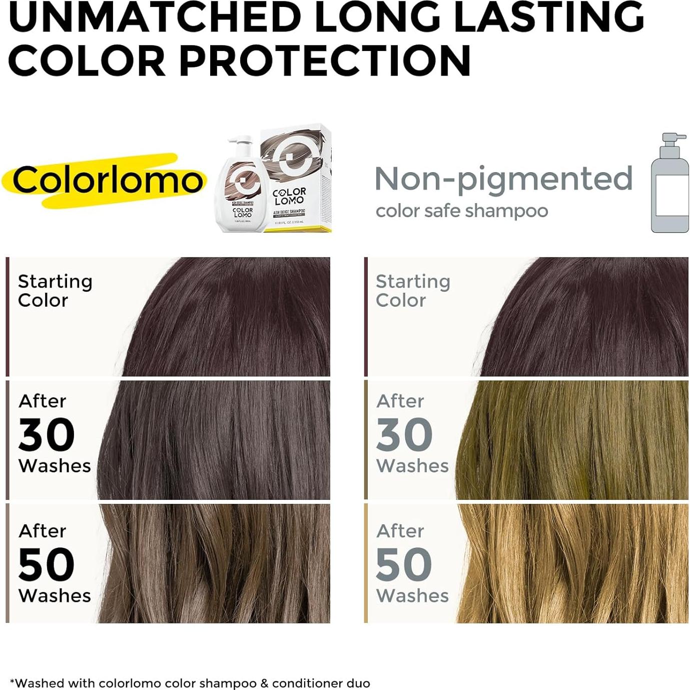 Champú Ultra Color Seguro COLORLOMO 400ml Beige Ceniza