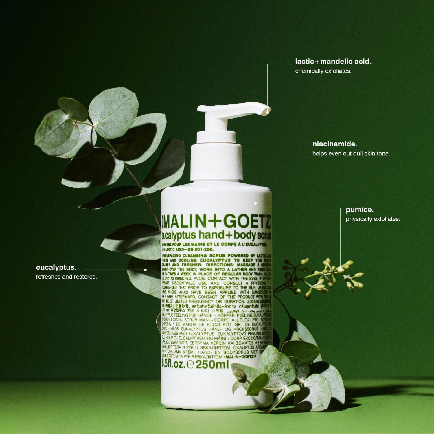 Exfoliante de Mano y Cuerpo Eucalipto Malin + Goetz 255g