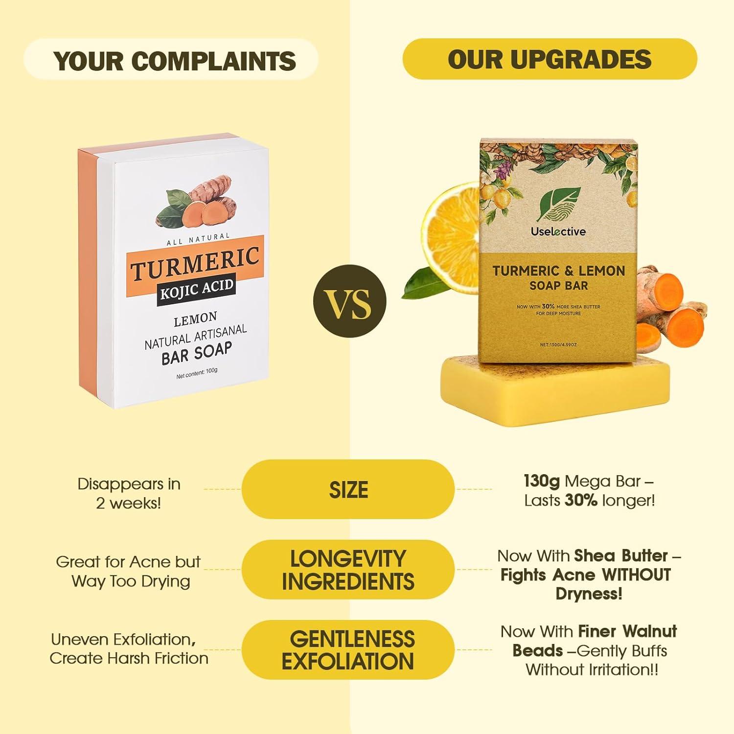 Jabón Aclarador Uselective con Ácido Kójico y Vitamina C - 131g