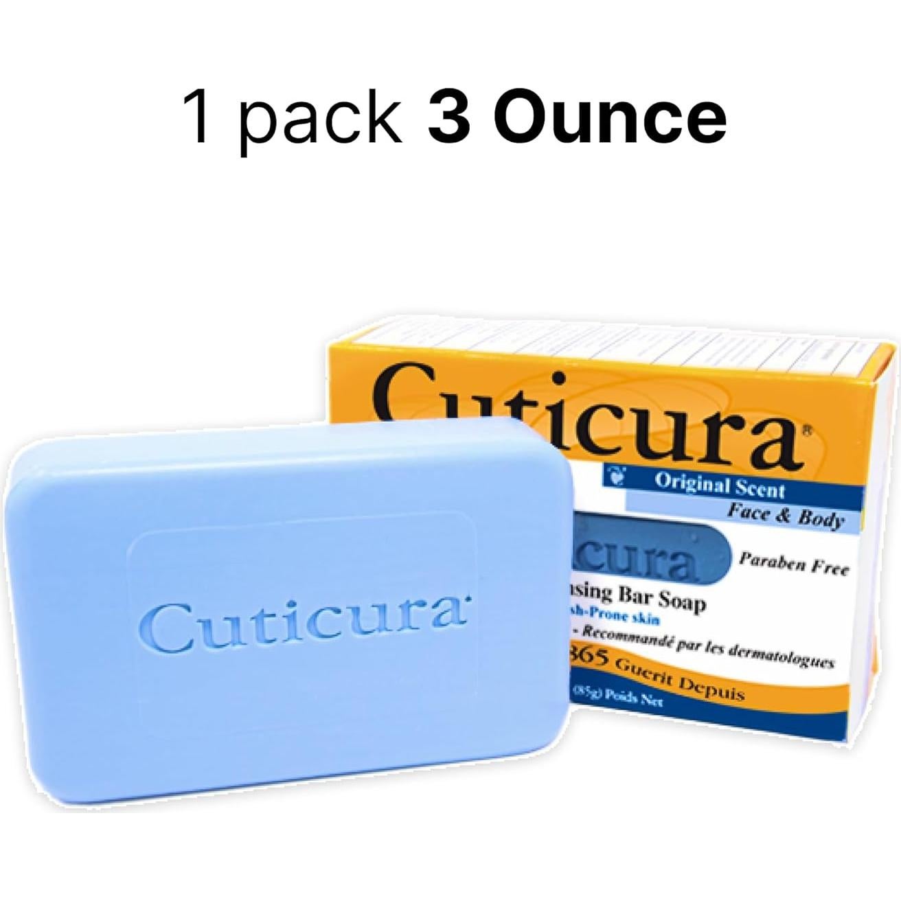 Jabón de Limpieza Profunda Cuticura 85g - Cara y Cuerpo