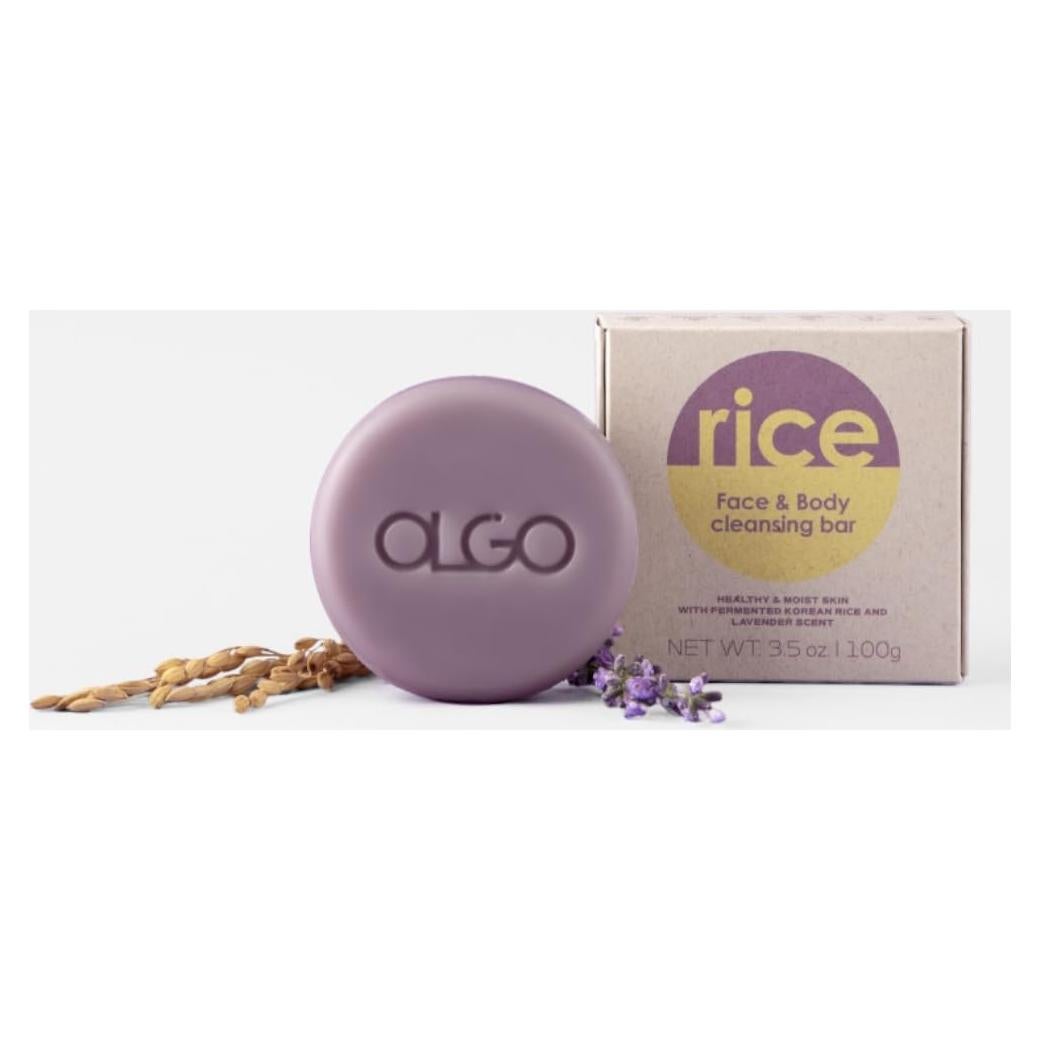 Barra de Limpieza de Arroz OLGO 99 g - Sin Jabón Vegana