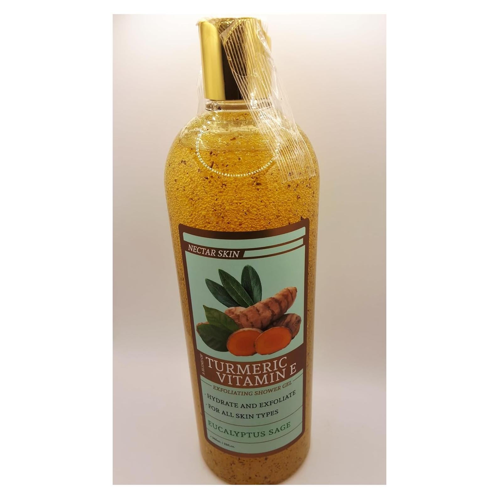 Gel de Ducha Exfoliante Nectar Skin Cúrcuma 946 ml - Hidratante